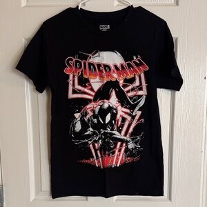 Marvel Black and Red Spider-Man Kids Tee